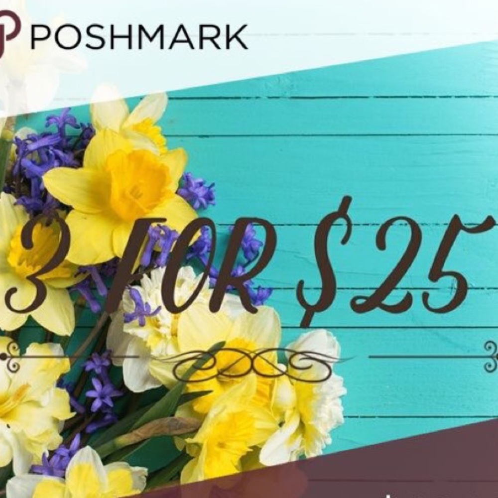 💞Pick any 3 items for 25 total plus shipping!!!!